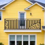 Modern metal railings for stairs and balconies in London