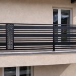 Modern metal railings for stairs and balconies in London