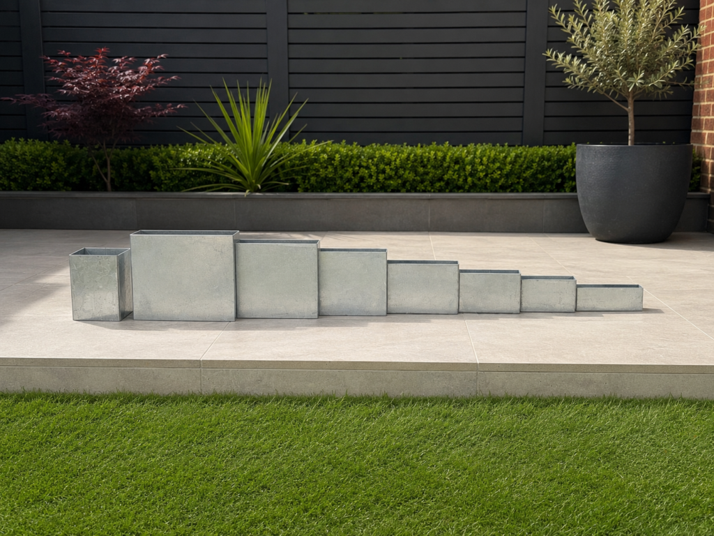 Galvanised steel profiles for bespoke gates and railings in London