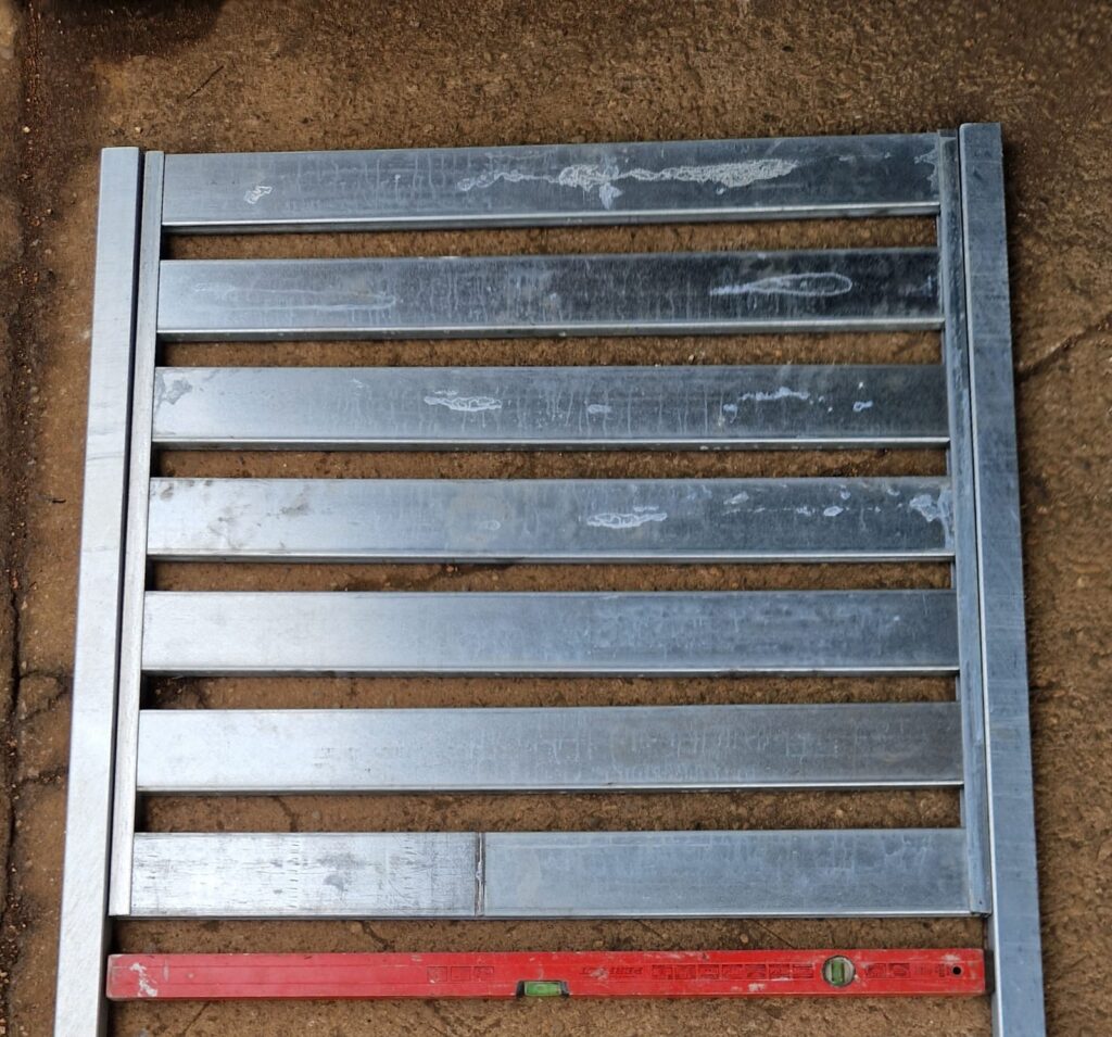 Galvanised metalwork London with powder coated finish